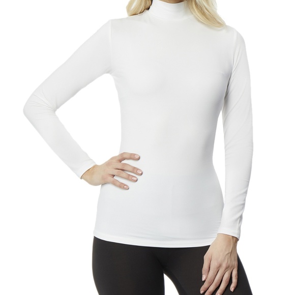 360Air Women's Athleisure Cozy Heat Mock Neck Long - Picture 4 of 4